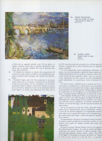 Libri di seconda mano: LAMINA V53182: Vista del castillo de Praga por O. Kokoschka y Castillo por Klimt