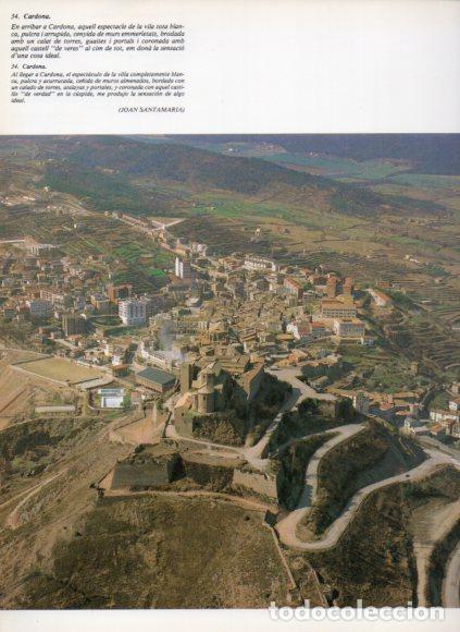 Livres: LAMINA V53514: Cardona vista aerea, Barcelona