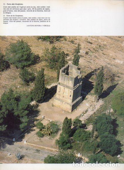 Libri di seconda mano: LAMINA V53524: Torre dels Escipions vista aerea, Tarragona