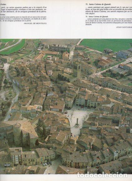 Livres: LAMINA V53535: Santa Coloma de Queralt vista aerea, Tarragona