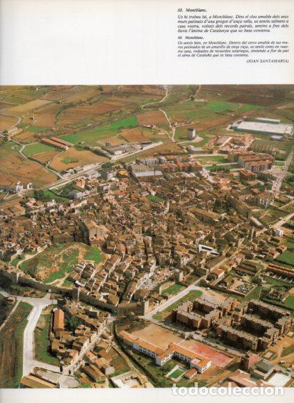 Libros: LAMINA V53534: Montblanc vista aerea, Tarragona