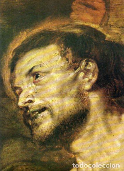 Libri di seconda mano: LAMINA V53256: La ultima comunion de san Francisco de Asis por Rubens. Detalle