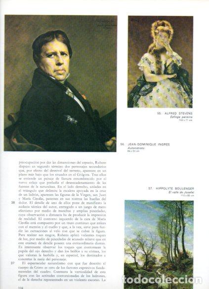 Libros: LAMINA V53261: Autorretrato por J.D. Ingres y esfinge parisina por A. Stevens