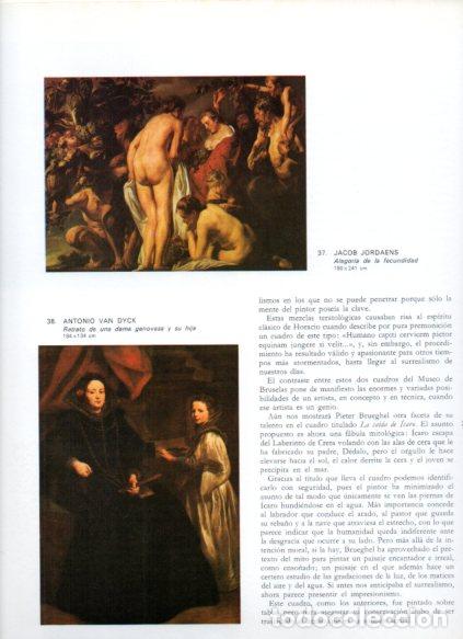 Libri di seconda mano: LAMINA V53227: Dama genoveva y su hija por van Dyck y alegoria de la fecundidad por Jordaens
