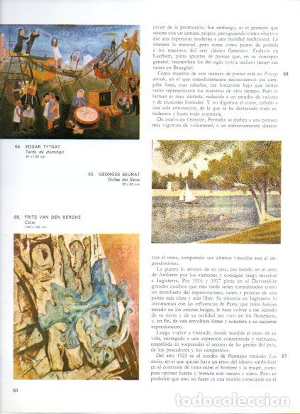 Libri di seconda mano: LAMINA V53237: Tarde de domingo por E. Tytgat y Orillas del Sena por G. Seurat