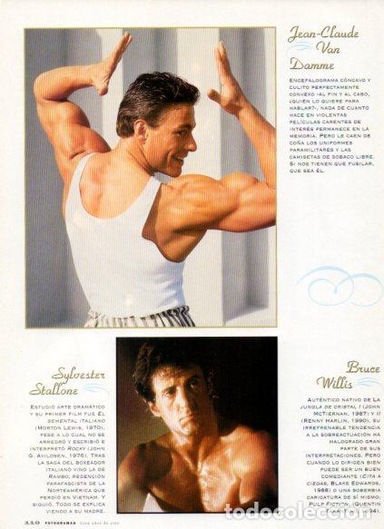 B&uuml;cher: LAMINA V53595: Silvester Stallone, Bruce Willis y J. Claude Van Damme - Maruja Torres