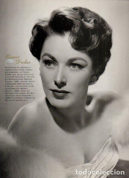 Libri di seconda mano: LAMINA V53598: Eleanor Parker en trasera Rhonda Fleming - Maruja Torres