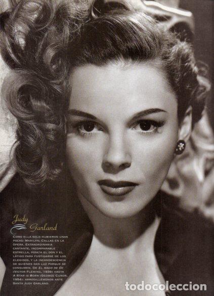 Libros: LAMINA V53603: Judy Garland en trasera Cyd Charisse - Maruja Torres