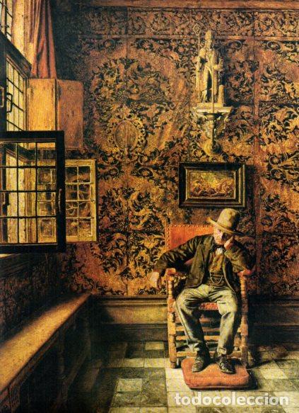 Libri di seconda mano: LAMINA V53262: El hombre del sillon por Henri de Braekeleer