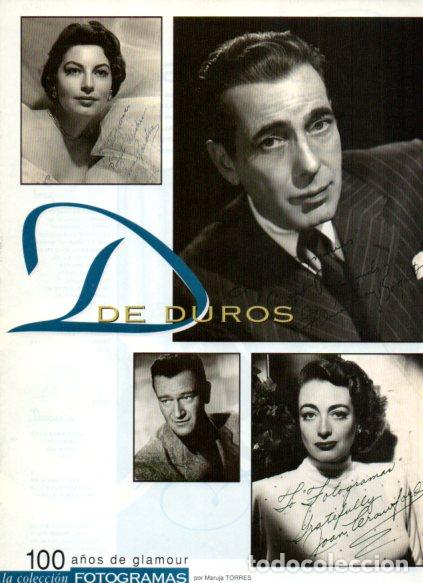 Libri di seconda mano: LAMINA V53620: Ava Gardner, Humphrey Bogart, John Wayne y Joan Crawford - Maruja Torres
