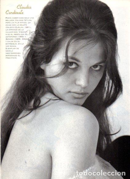 Libri di seconda mano: LAMINA V53619: Claudia Cardinale - Maruja Torres