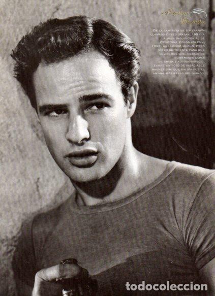 books: LAMINA V53623: Marlon Brando en trasera John Wayne - Maruja Torres