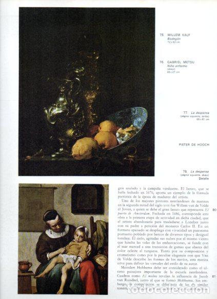 Libri di seconda mano: LAMINA V53292: Bodegon por Willem Kalf y ni&ntilde;o enfermo por Gabriel Metsu