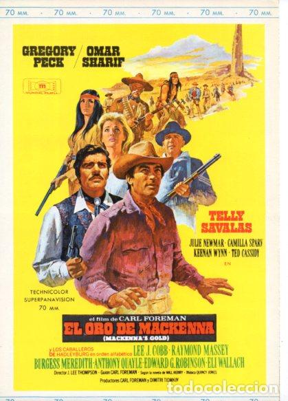 Libri di seconda mano: LAMINA V53366: El oro de Mackenna con Gregory Peck y Omar Sharif