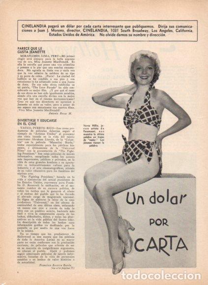 Libros: LAMINA V53416: Verna Hillie en traje de ba&ntilde;o