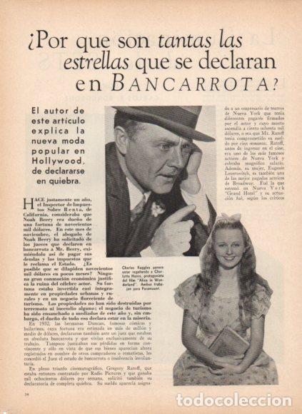 Libros: LAMINA V53431: Charles Ruggles y Charlotte Henry