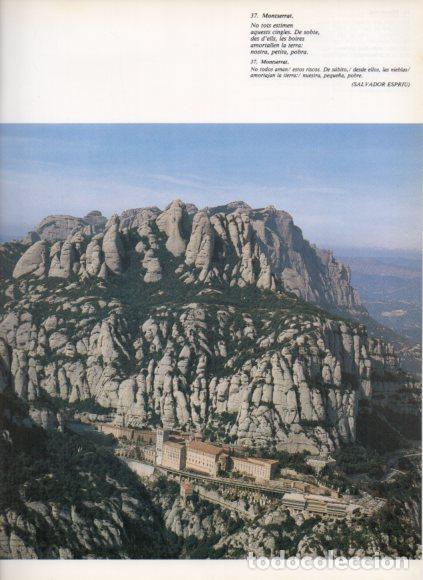 Libri di seconda mano: LAMINA V53516: Montserrat vista aerea, Barcelona