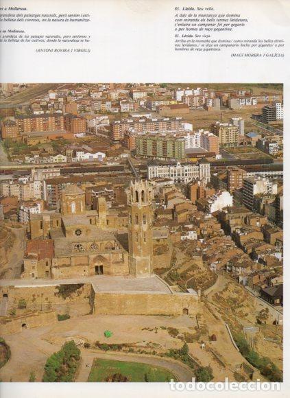 Libri di seconda mano: LAMINA V53541: Lleida Seu vella / Seo vieja vista aerea