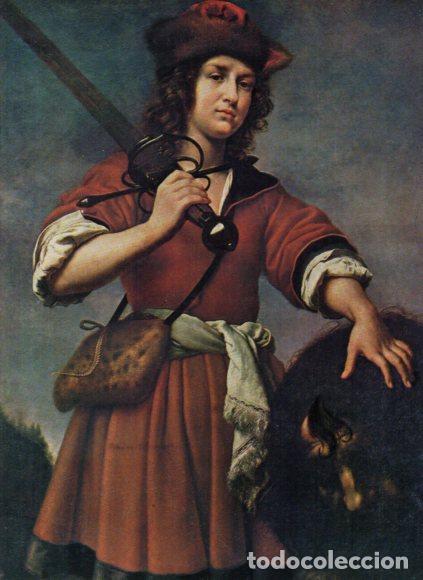 Livres: LAMINA V53788: David con la cabeza de Goliat por Carlo Dolci