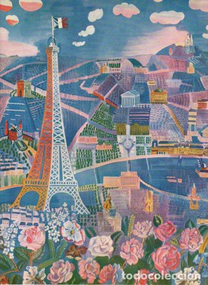 B&uuml;cher: LAMINA V53802: Paris en primavera por Dufy