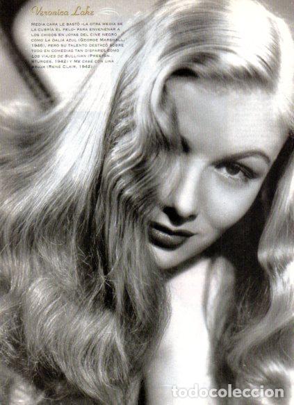 books: LAMINA V53611: Veronica Lake en trasera Kim Basinger y Gloria Grahame - Maruja Torres