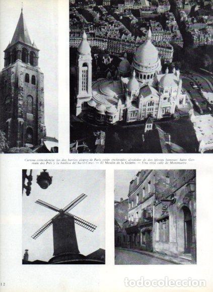 books: LAMINA V53821: Saint Germain des Pres y basilica del Sacre Coeur, Paris