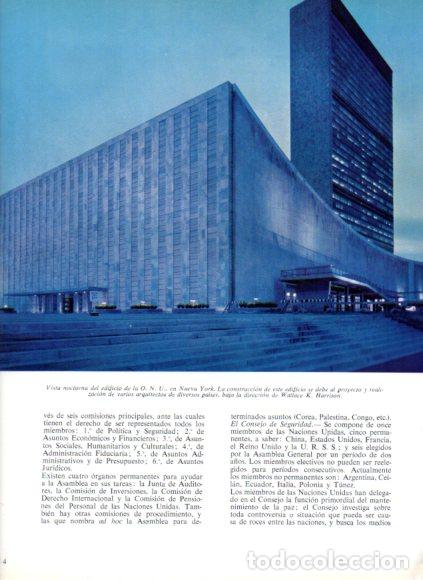 Livros em segunda m&atilde;o: LAMINA V53838: Vista nocturna edificio de la ONU