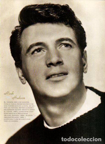Livros em segunda m&atilde;o: LAMINA V53587: Rock Hudson en trasera James Mason, William Holden - Maruja Torres