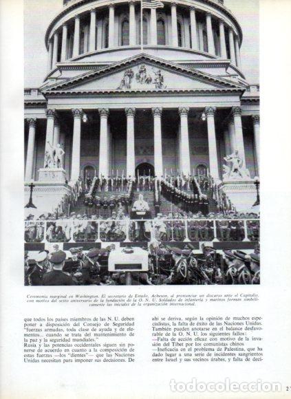 Livros em segunda m&atilde;o: LAMINA V53843: D. Achenson ante el Capitolio en el sexto aniversario de la ONU