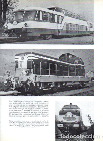 Livros em segunda m&atilde;o: LAMINA V53858: Automotor panoramico de 800 HP y Locomotora Diesel para trenes rapidos