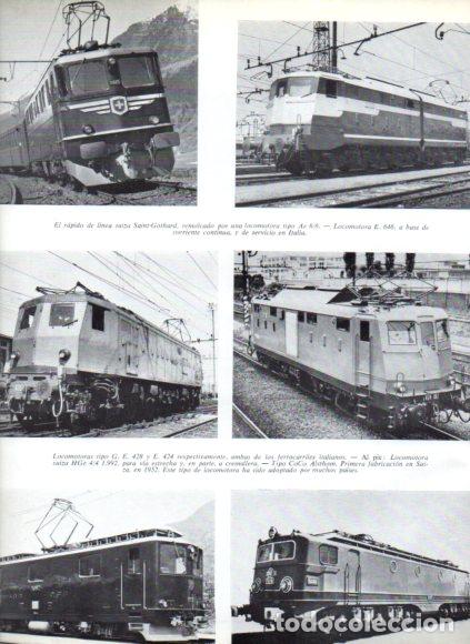 Livros em segunda m&atilde;o: LAMINA V53852: Locomotoras E. 646, tipo G E. 428 y E. 424 y tipo CoCo Alsthom