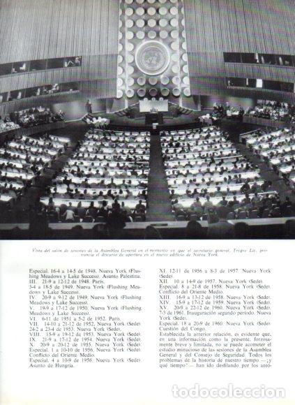 Livros em segunda m&atilde;o: LAMINA V53863: Trygve Lieen sesion de apertura nuevo edificio de la ONU en Nueva York