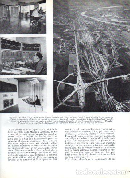 Libros: LAMINA V53861: Vista aerea estacion de clasificacion de Villeneuve, Francia