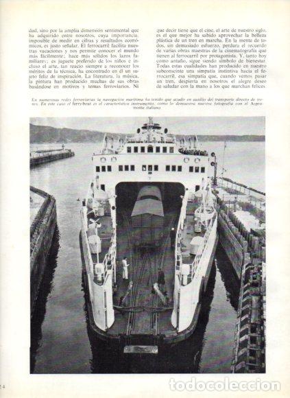 Libri di seconda mano: LAMINA V53862: Aspromonte ferry-boat de Italia
