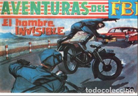 Libros: V10018: Facsimil: Aventuras del FBI numero 239. El hombre invisible