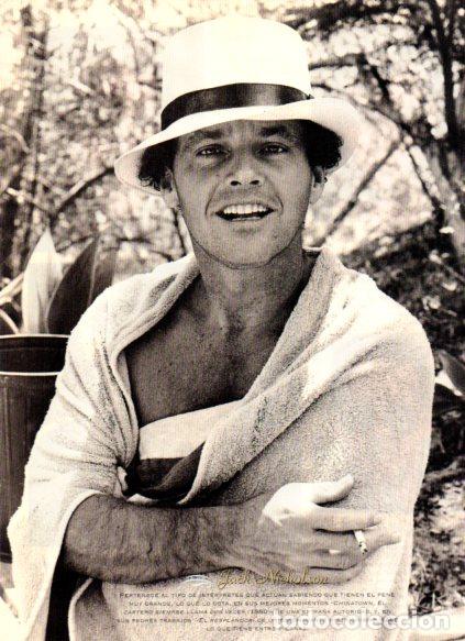 books: LAMINA V53637: Jack Nicholson en trasera J. Depp, M. Douglas W. Dafoe - Maruja Torres