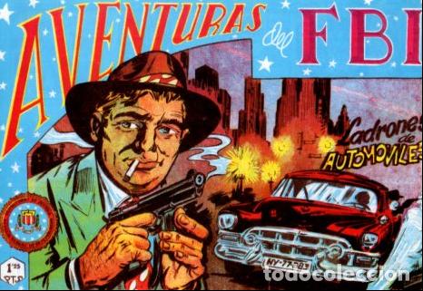Libros: V10062: Facsimil: Aventuras del FBI numero 154. Ladrones de automoviles