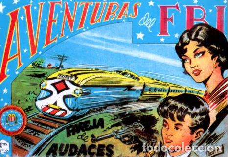 Libros: V10061: Facsimil: Aventuras del FBI numero 153. Pareja de audaces