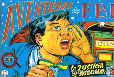 Libros: V10073: Facsimil: Aventuras del FBI numero 165. La justicia al acecho