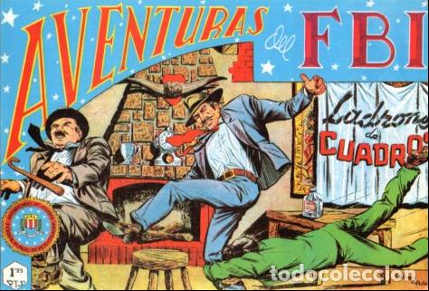 Libros: V10067: Facsimil: Aventuras del FBI numero 159. Ladrones de cuadros