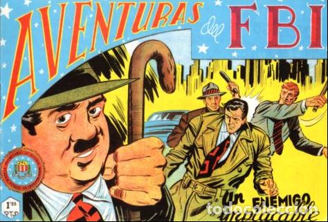 Libros: V10066: Facsimil: Aventuras del FBI numero 158. Un enemigo implacable