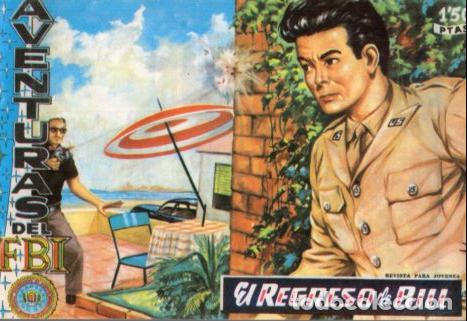 Libros: V10092: Facsimil: Aventuras del FBI numero 184. El regreso de Bill