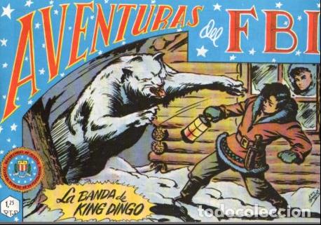 B&uuml;cher: V10103: Facsimil: Aventuras del FBI numero 39. La Banda de King Dingo
