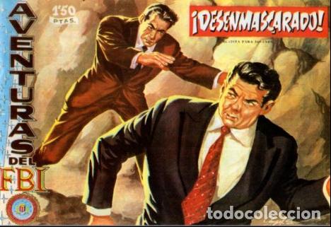 Libros: V10096: Facsimil: Aventuras del FBI numero 188. Desenmascarado