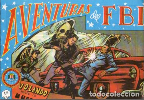 Libros: V10108: Facsimil: Aventuras del FBI numero 44. Volando hacia la muerte