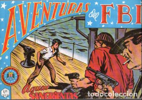 Libros: V10102: Facsimil: Aventuras del FBI numero 38. Aguas sangrientas