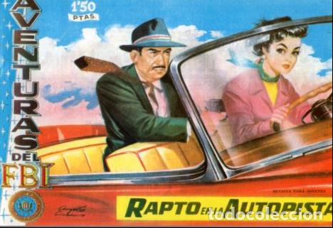 Libros: V10101: Facsimil: Aventuras del FBI numero 193. Rapto en la autopista
