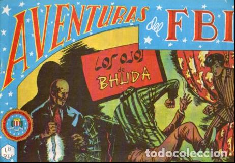 Libros: V10106: Facsimil: Aventuras del FBI numero 42. Los ojos de Bhuda