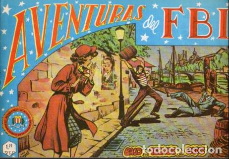 Libros: V10112: Facsimil: Aventuras del FBI numero 48. Bajos los techos de Paris