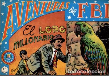Libros: V10123: Facsimil: Aventuras del FBI numero 61. El loro millonario